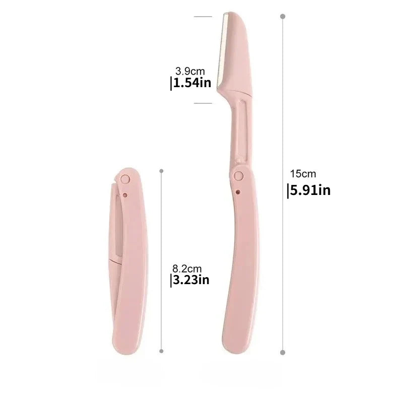 Women's 3-Pc Eyebrow Trimmer & Facial Hair Shaper Set Eyebrow Trimmer Set Qme