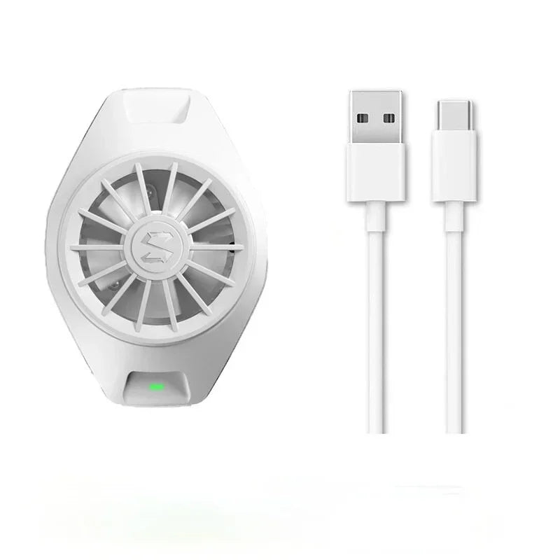 Gaming Phone Cooler – Xiaomi, Redmi, Poco, ROG Compatible Phone Cooler Fan Qme Radiator 1M line