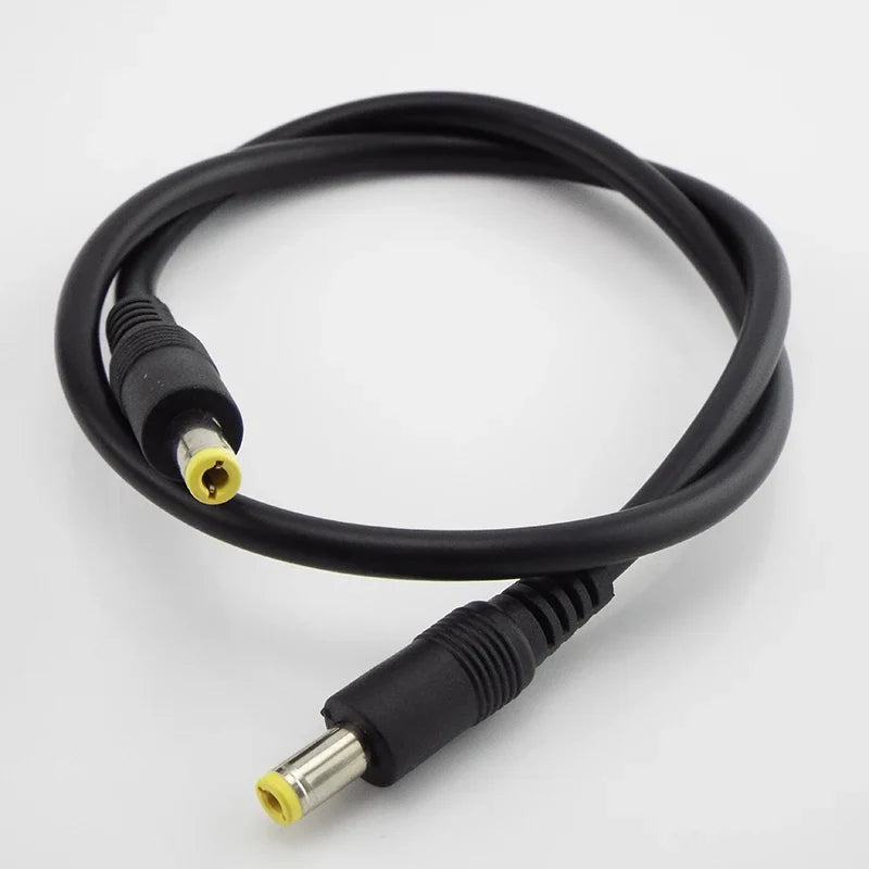 DC Power Extension Cable 5.5×2.1mm Male Female 5521 CCTV DC Power Extension Cable Qme