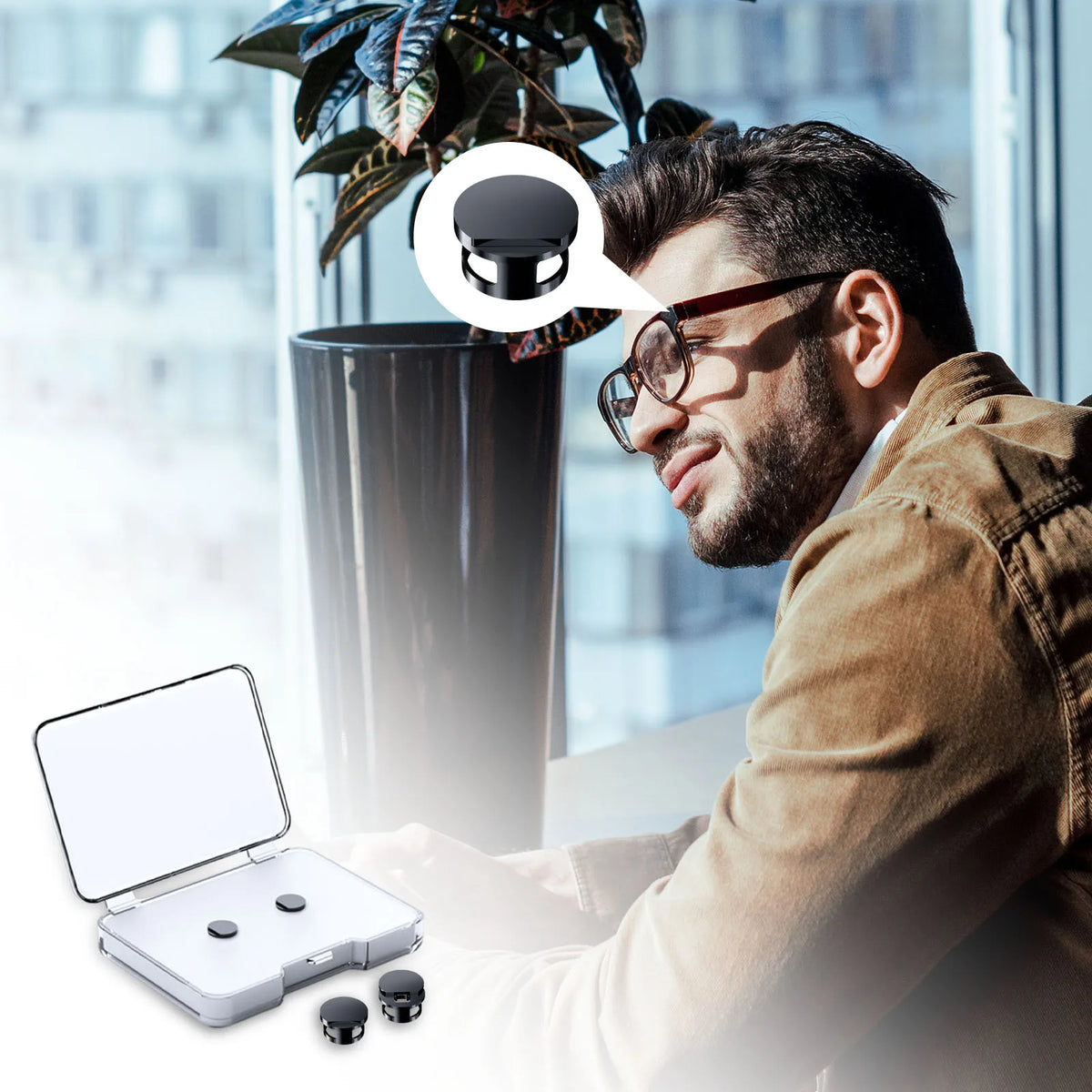 LED Dimming Blocker Cover for Meta Smart Glasses Camera Lens Smart Glasses Accessory Qme