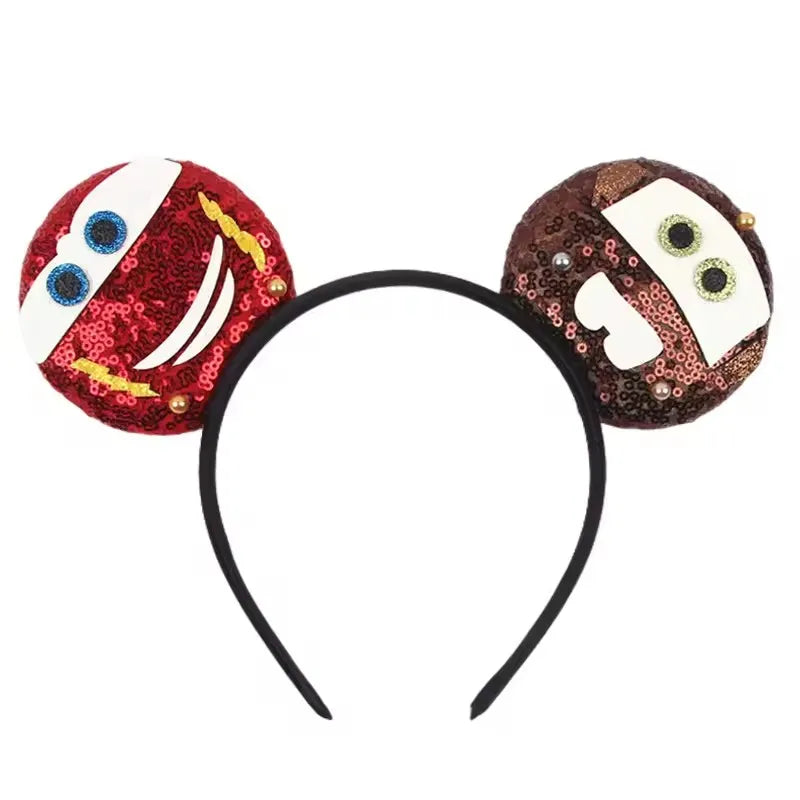 Cars Lightning McQueen Mickey Mouse Headband for Girls & Kids Character Headband Qme Headband 1