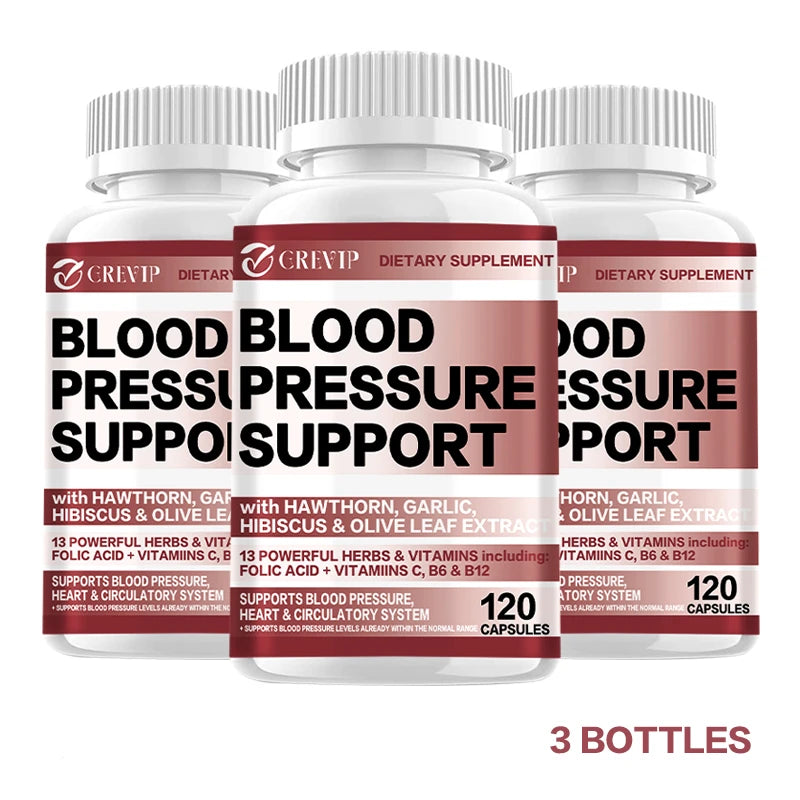 Xemenry BP Support Supplement – Heart & Brain Health, 120 Caps Dietary Supplement Qst 3 bottles 60 capsules