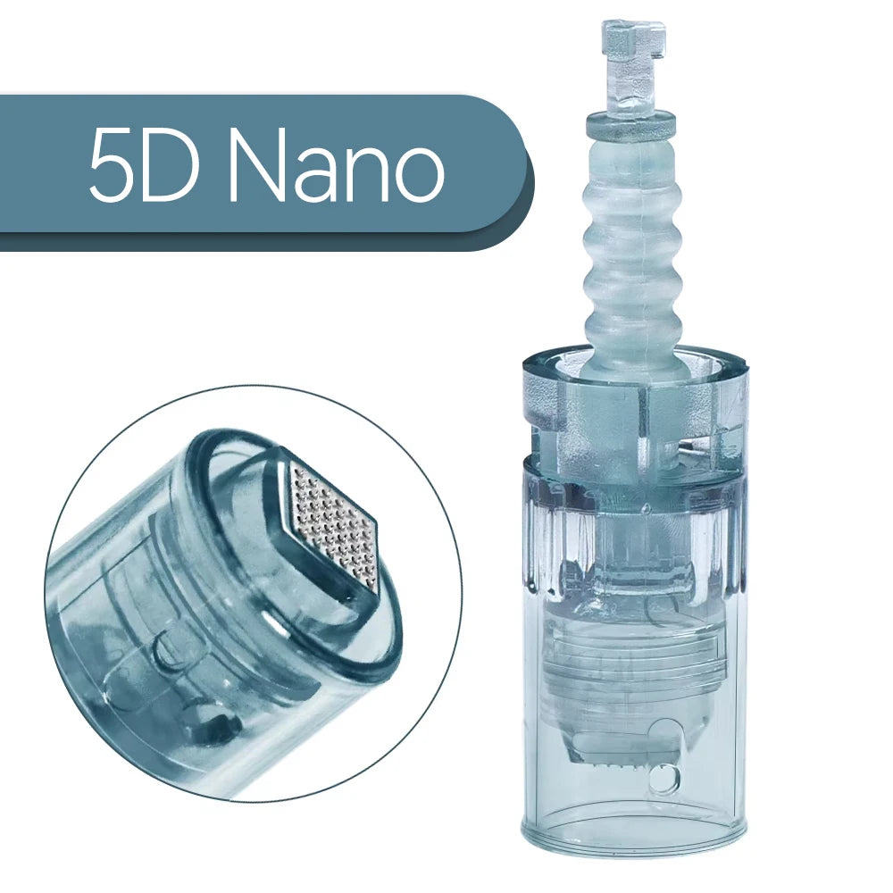 Dr. Pen M8 & M7S Cartridge Needles – Nano 3D 5D Sealed Tips Microneedling Cartridge Qst
