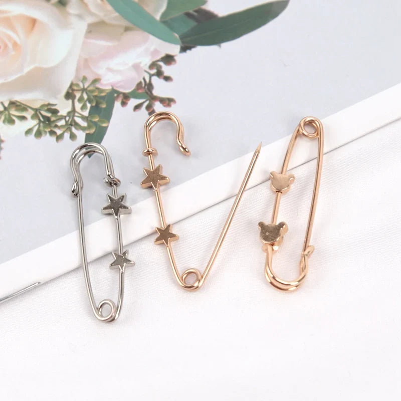 Women's Vintage Waist Brooch Pin Metal Buckle – 8 Colors Brooch Pin Buckle Qme