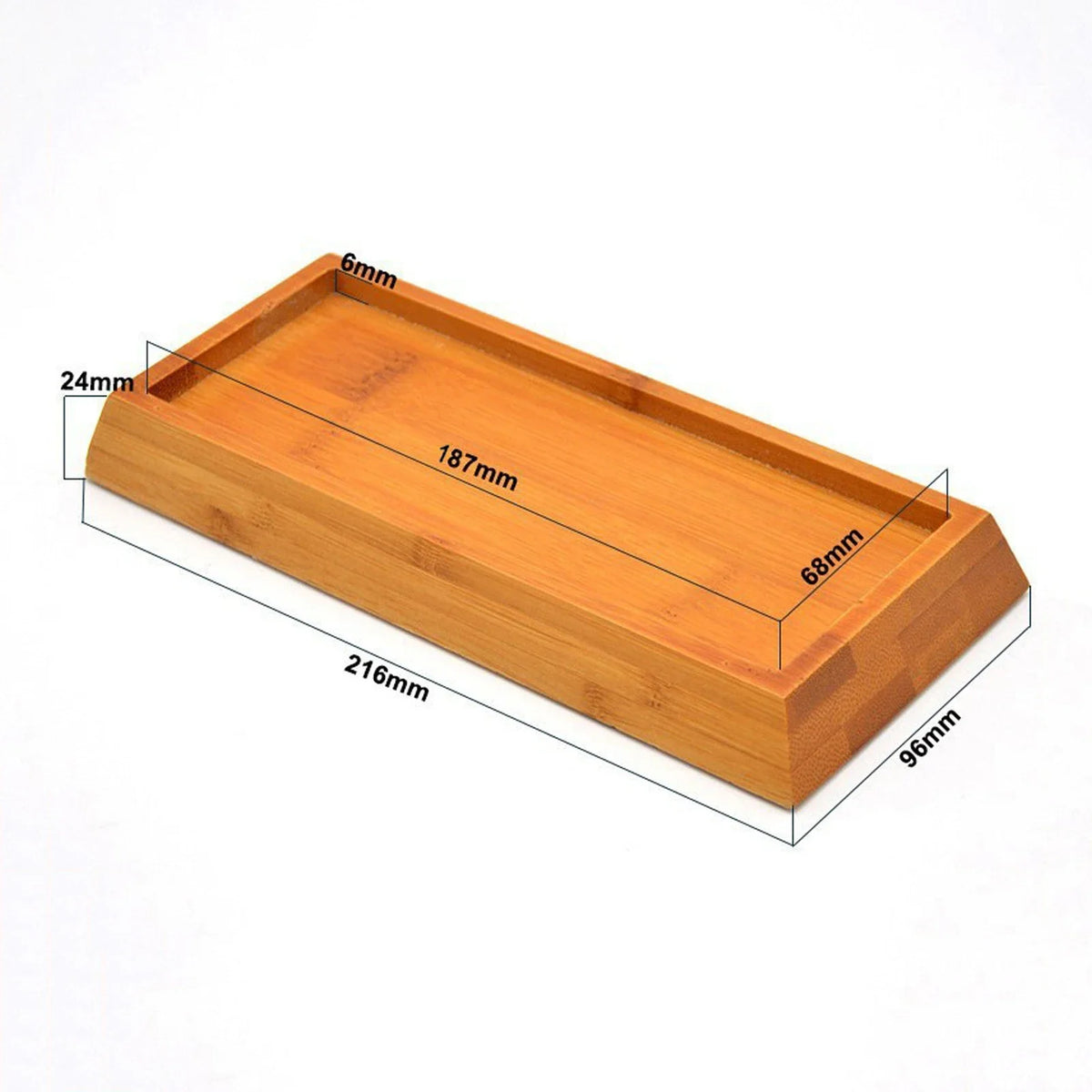 Double-Sided Knife Sharpening Stone | Pro Whetstone Sharpener Whetstone Knife Sharpener Qme Bamboo Tray 1pc