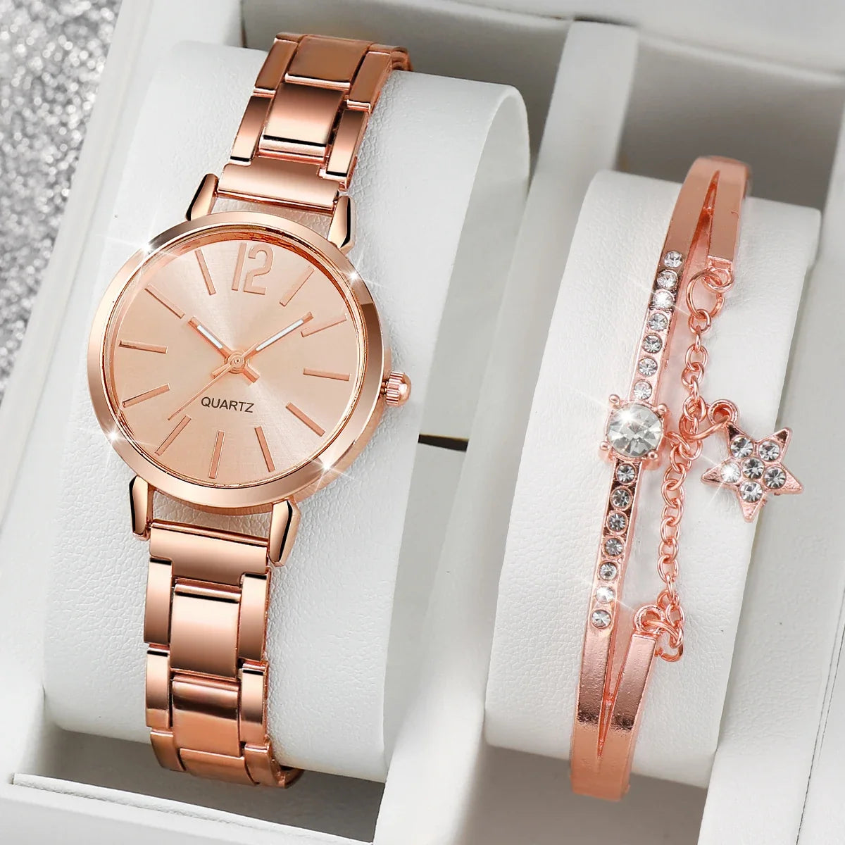 Ladies' Small Dial Casual Quartz Watch | Versatile & Stylish Quartz Wrist Watch Qme