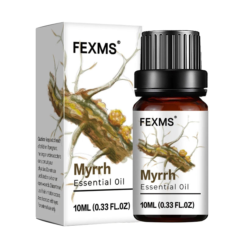 Bergamot Essential Oil 100% Pure – Aromatherapy & Skin Care Essential Oil Qst Myrrh 10ml