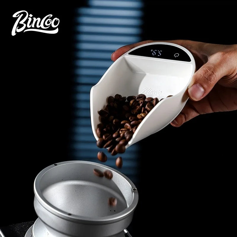 BINCOO Mini Digital Coffee Scale with Bean Weighing Tray Digital Coffee Scale Qst