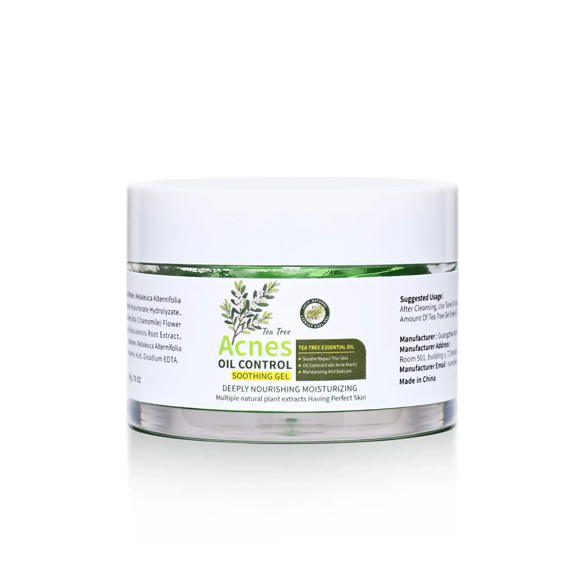 Organic Tea Tree Facial Gel – Brightening & Clarifying Facial Clarifying Gel Qme