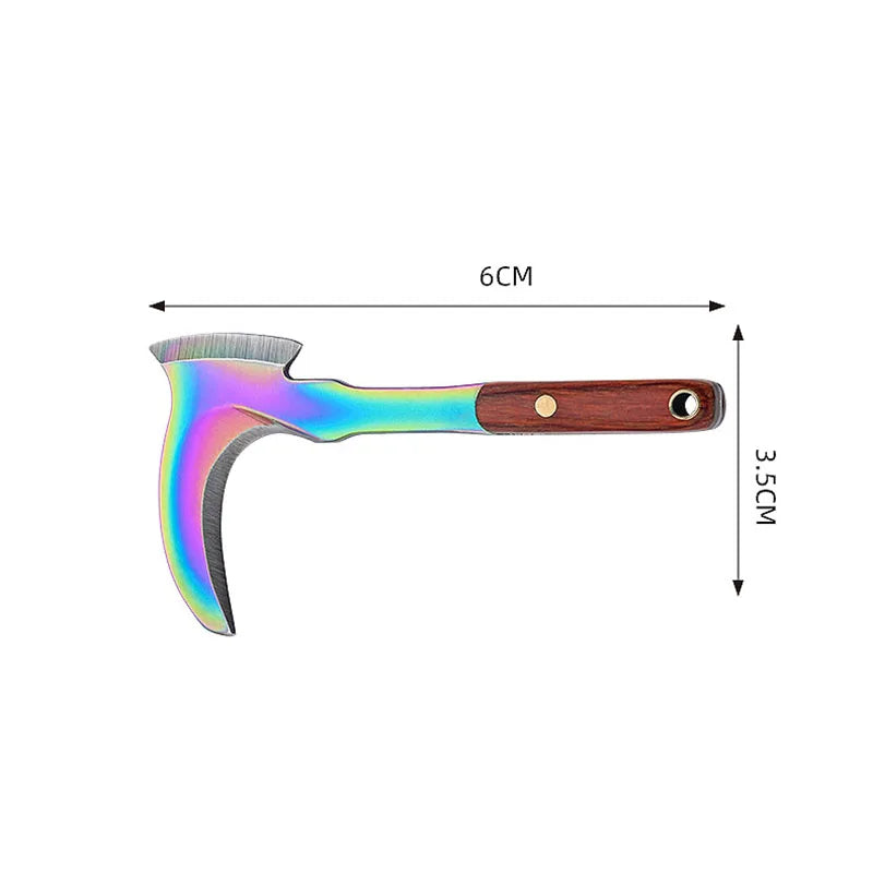 Mini Titanium Keychain Axe – EDC Camping Survival Tool | Swayboo Mini EDC Axe Qst