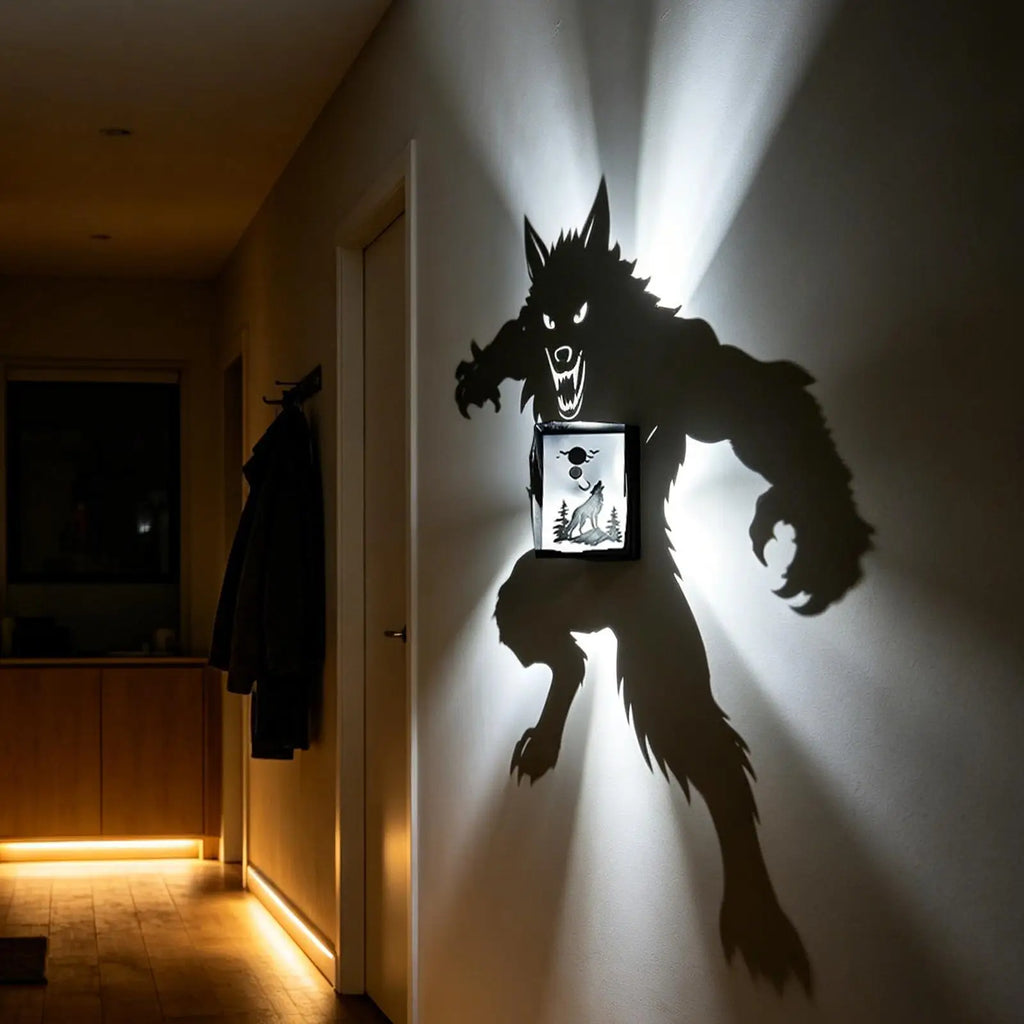 Halloween Wall Shadow Lamp – Atmosphere Home Lighting Decor Decorative Atmosphere Lamp Qme