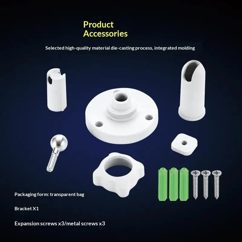 Security Camera Bracket Stand – Indoor & Outdoor Wall Mount Camera Mounting Bracket Qme