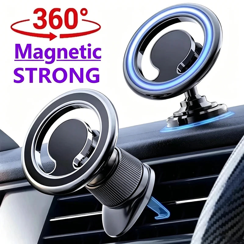 Magnetic Car Phone Mount – Air Vent Clip, Universal Fit Car Phone Mount Qst