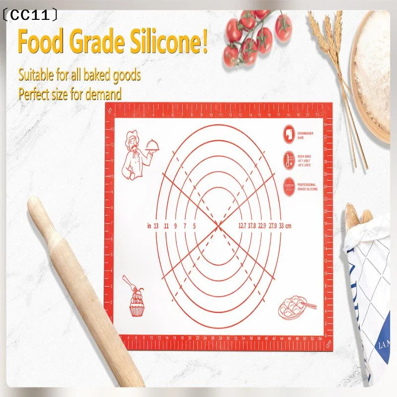 Silicone Baking Mat & Kneading Pad – Non-Stick Dough Mat Silicone Baking Mat Qme