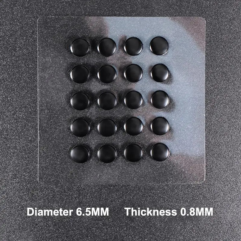 Mouse Feet Glides Small Dots – Gaming & Office Precision Skates Mouse Glide Skates Qme