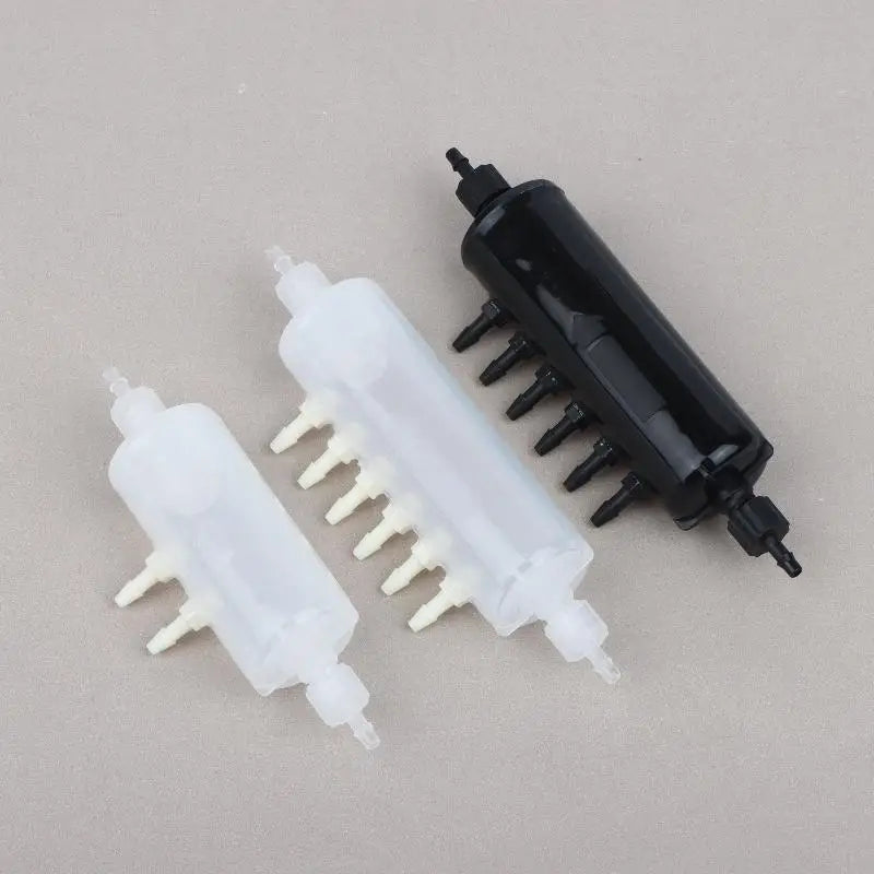 Printer Ink Circulation Splitter Diverter Dustproof Buffer Bottle Printer Ink Accessory Qme