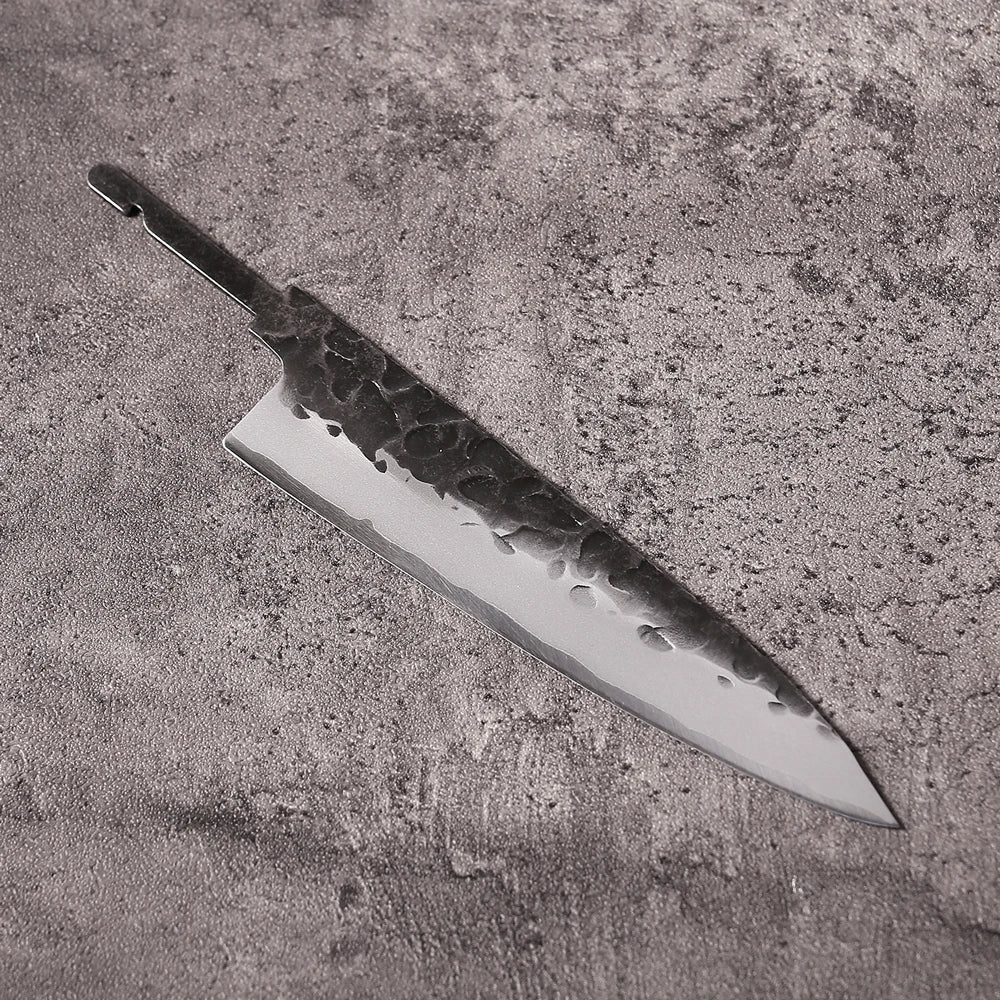 DASHWAY 5.5" Japanese Knife Blank Blade – DIY Composite Steel Knife Blank Blade Qst