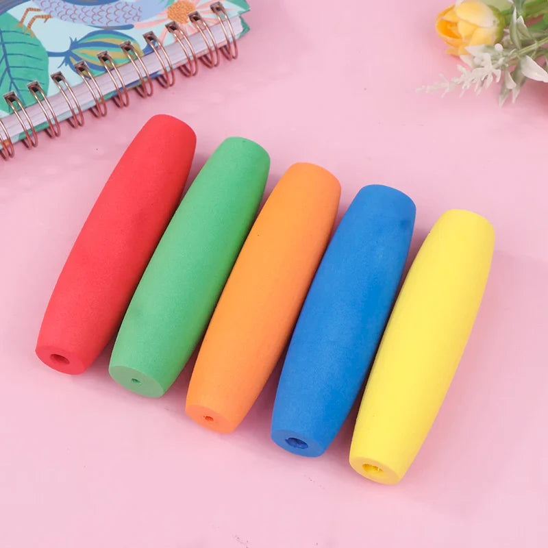 Ergonomic Crochet Hook Handles Set of 5 | Multi-Size EVA Grips Crochet Hook Handles Qme
