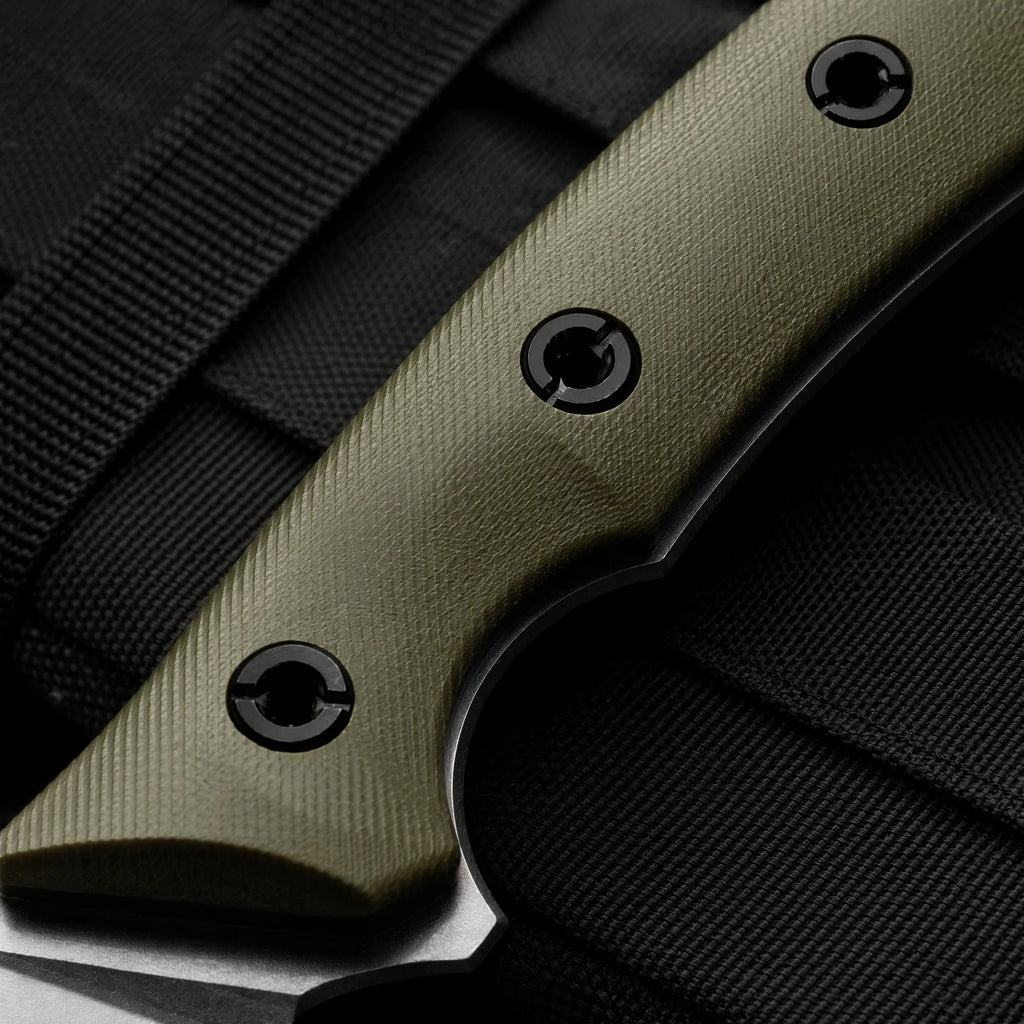 HUANGFU Multi-Function Outdoor Camping Knife – Steel Blade Multi-Function Knife Qst