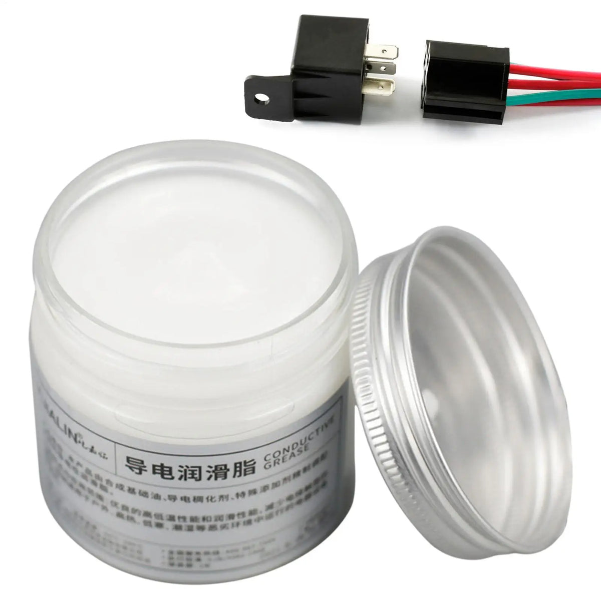 Electric Conductive Grease Gel – Low Resistance Lubrication Conductive Grease Qme