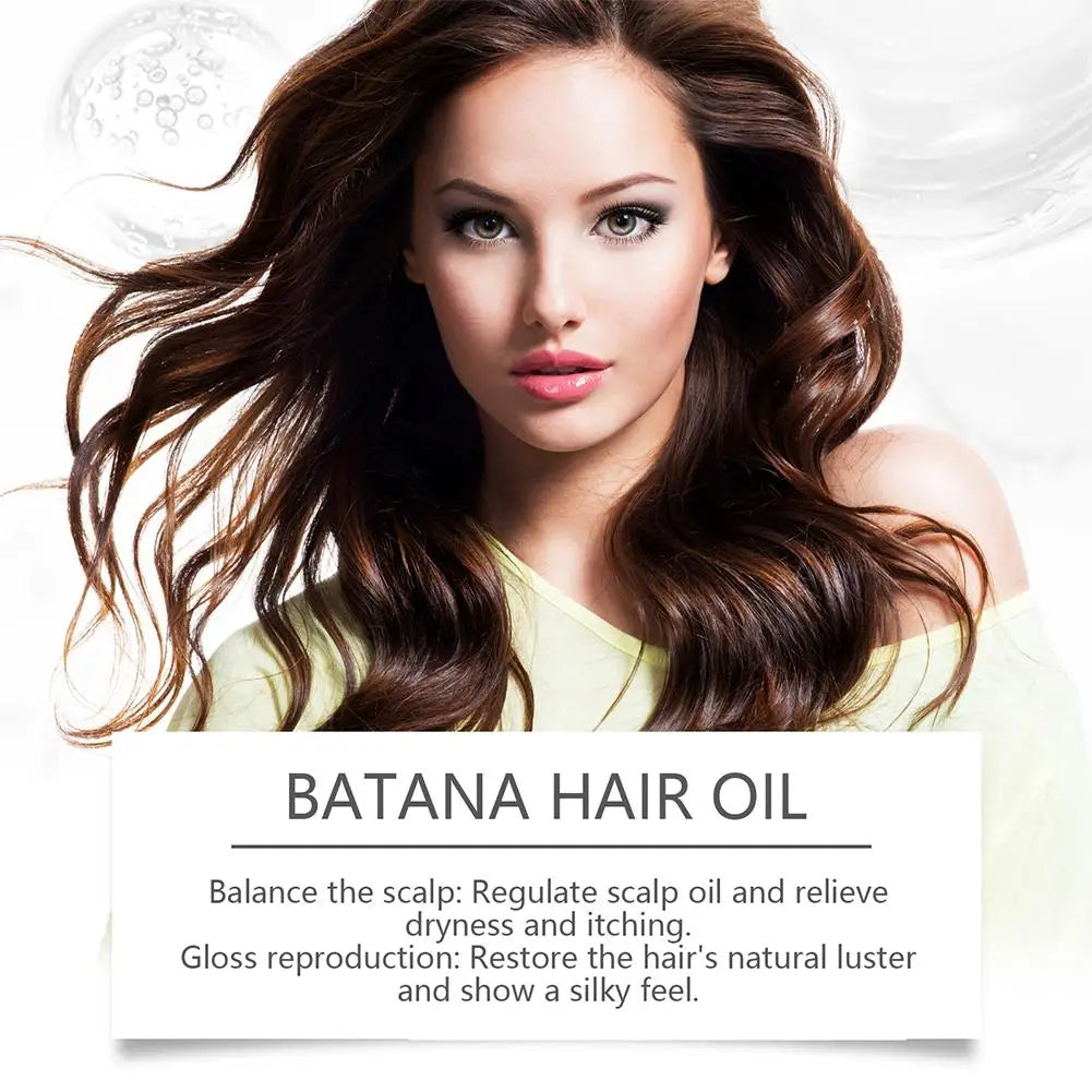 Organic Batana Hair Oil – Scalp & Hair Strengthening Treatment Hair Treatment Oil Qme