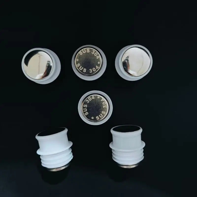 Stainless Steel Thermos Bottle Stopper – Food-Grade Silicone Cap Bottle Stopper Qst