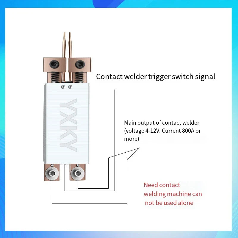 Spot Welding Pen Hand-held Welder Auto Trigger for 18650 Spot Welder Pen Qme