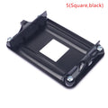 AMD AM4 CPU Heatsink Mount Bracket & Fan Cooler Backplate CPU Heatsink Bracket Qst 5Squareblack