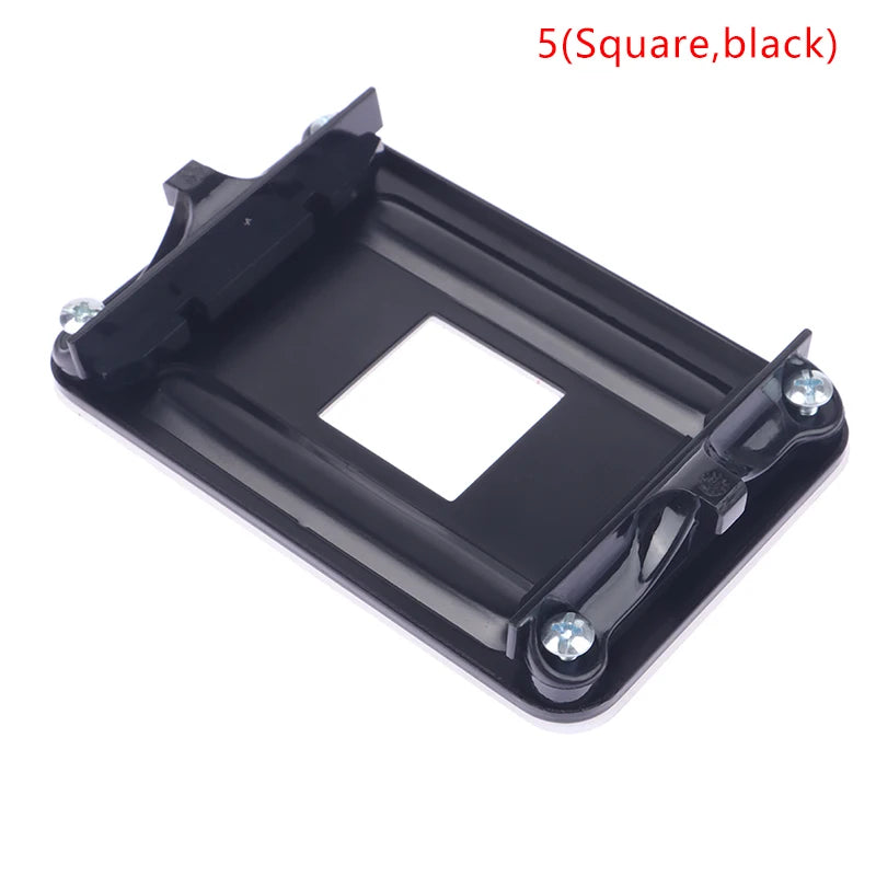 AMD AM4 CPU Heatsink Mount Bracket & Fan Cooler Backplate CPU Heatsink Bracket Qst 5Squareblack