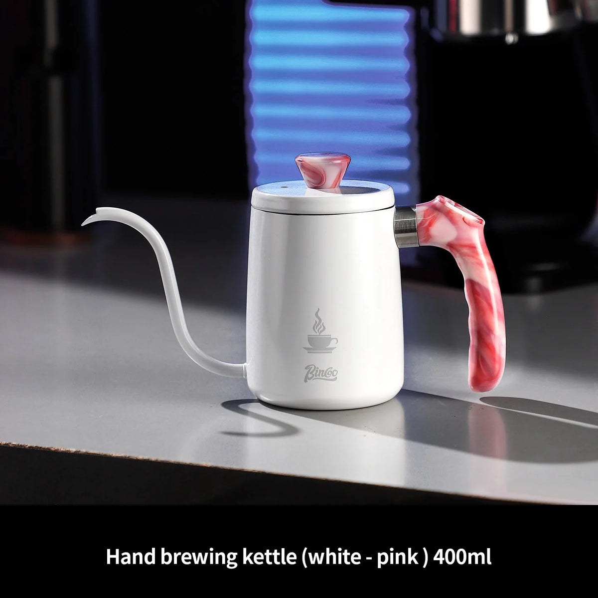 Bincoo Pour Over Coffee Kettle 304 Stainless Steel 400/600ml Pour Over Kettle Qst pink 400ml