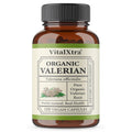 Valerian Root Capsules 450mg – Vegan Sleep & Calm Support Herbal Sleep Supplement Qst 120 count-1 bottle