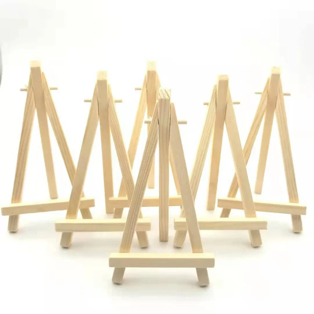 Folding Wood Desktop Easel Stand for Phone & Tablet Phone Tablet Stand Qme