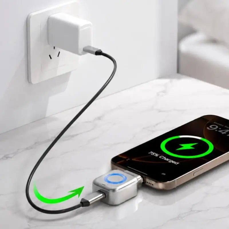USB-C 140W Fast Charger – Smart Full Charge Cutoff | Qme USB-C Fast Charger Qme