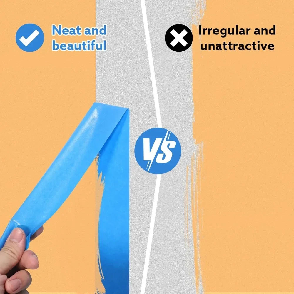 Blue Painter's Masking Tape 20m | Multi-Surface | 1–3 Rolls Painter's Masking Tape Qme