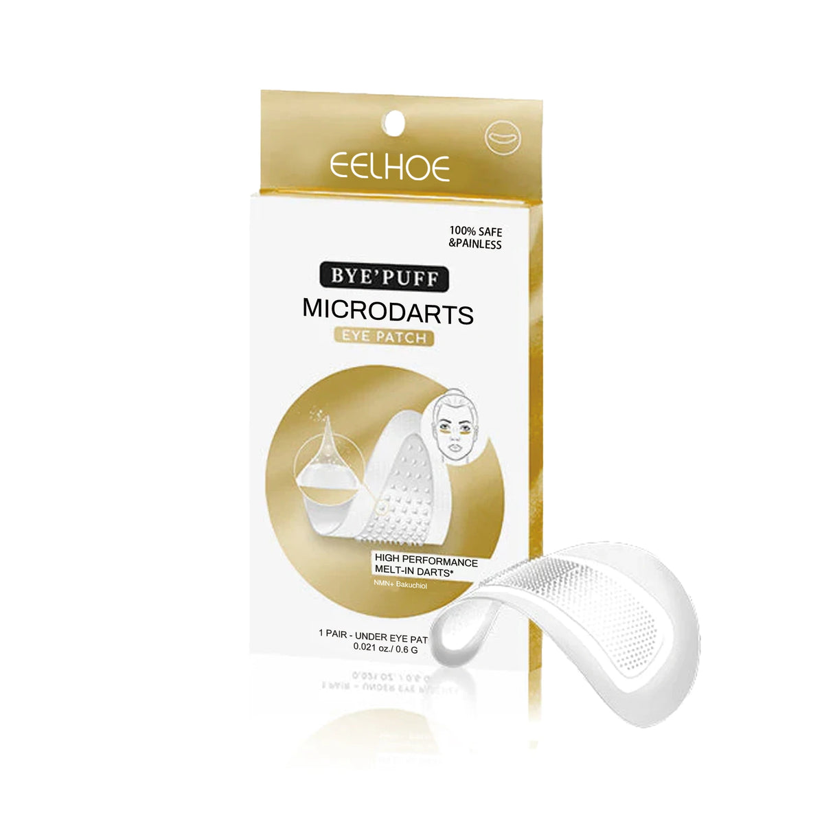 Eelhoe Gentle Eye Patches – Firming & Moisturizing Under-Eye Mask Under-Eye Patch Qst 1pair