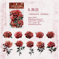 Large Rose Stickers for Scrapbooking, Diary & Album Decor Decorative Craft Stickers Qme 2