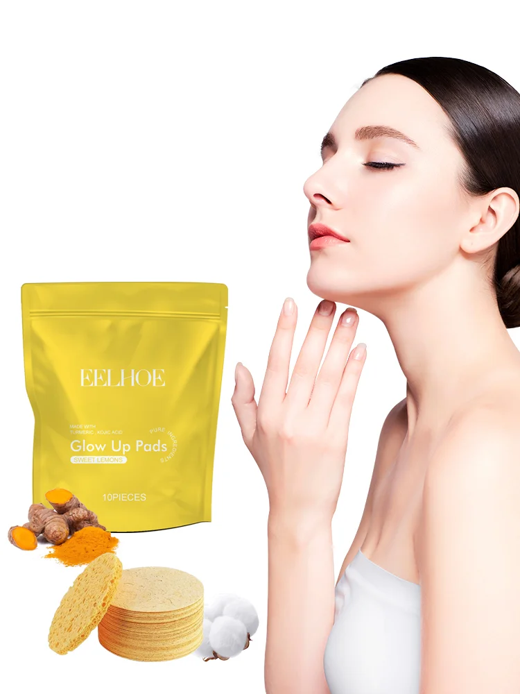 Turmeric Cleansing Pads – Oil Control, Deep Clean & Brighten Facial Cleansing Pads Qme