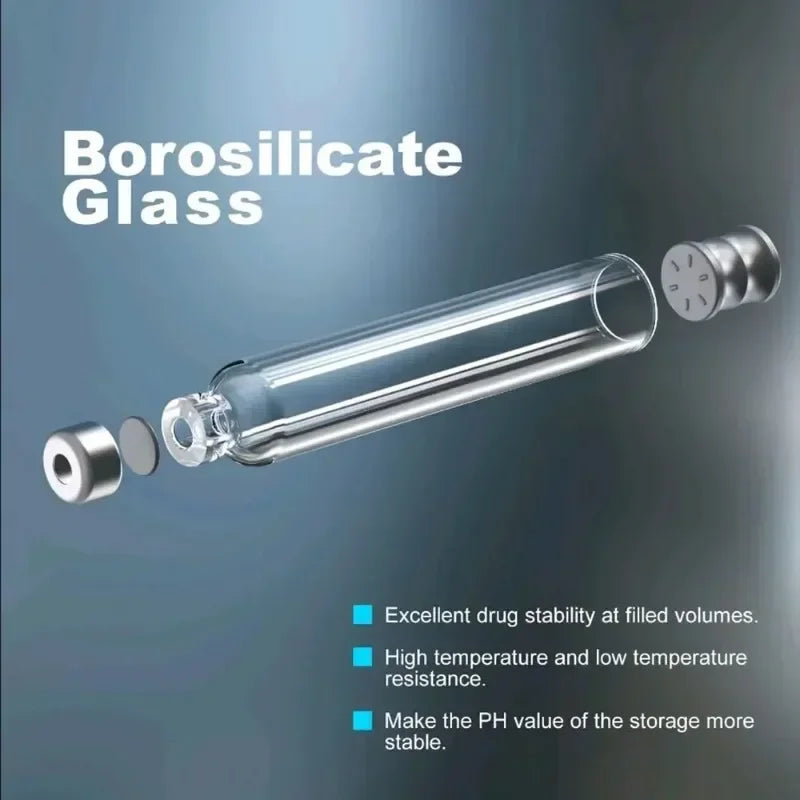 Sterile 3ml Glass Insulin Cartridges – Individually Packaged Insulin Cartridge Sleeves Qme