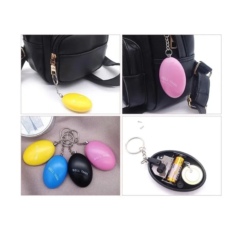 Personal Safety Alarm Keychain – Portable High-Decibel Anti-Lost Safety Alarm Keychain Qme