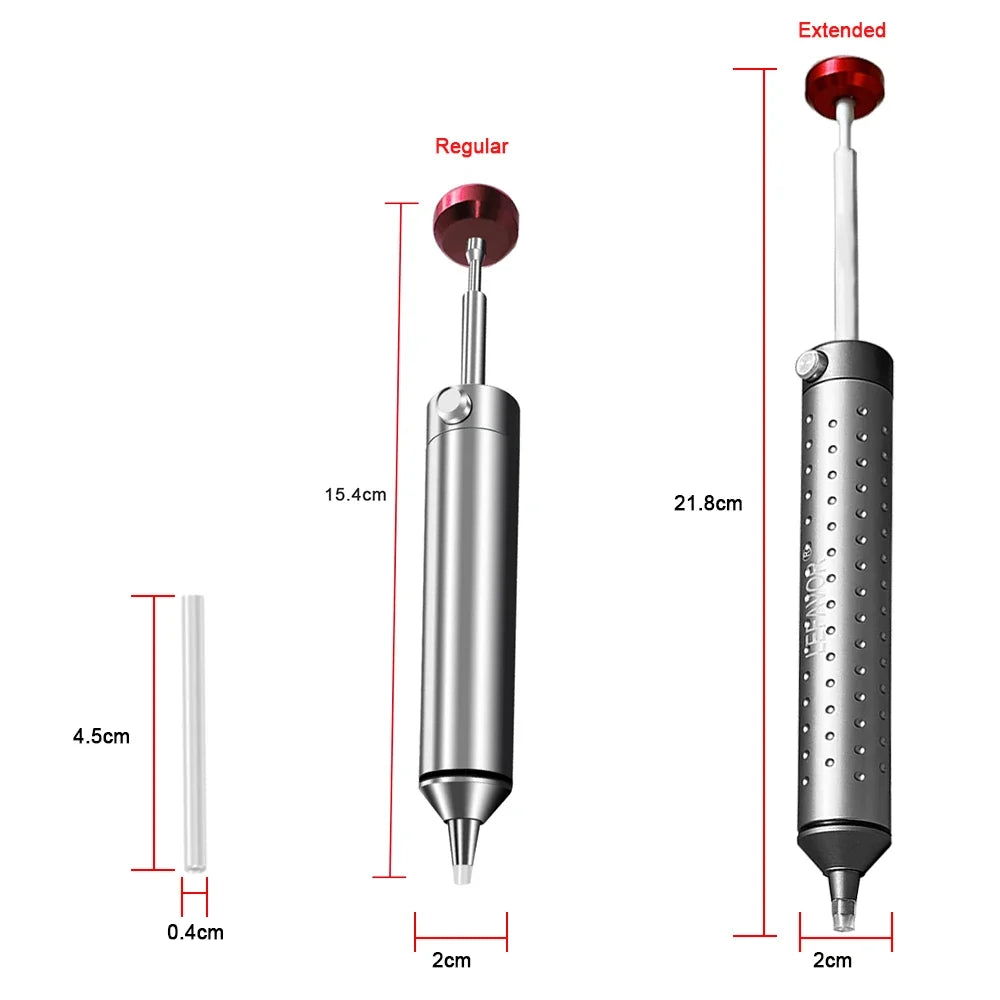 LEFAVOR Aluminum Desoldering Pump Suction Gun | Solder Remover Desoldering Pump Qme