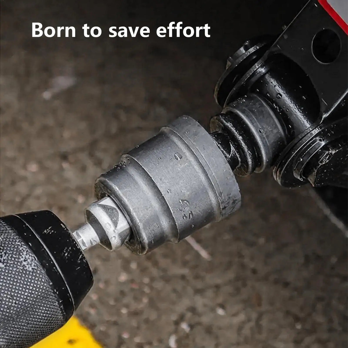 Jack Socket Drill Adapter – Heavy-Duty Vehicle Lifting Tool Drill Jack Adapter Qme