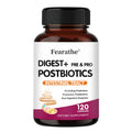 Digestive Enzymes Prebiotics & Probiotics Capsules – Gut Health Probiotic Supplement Qst 120 count-1 bottle