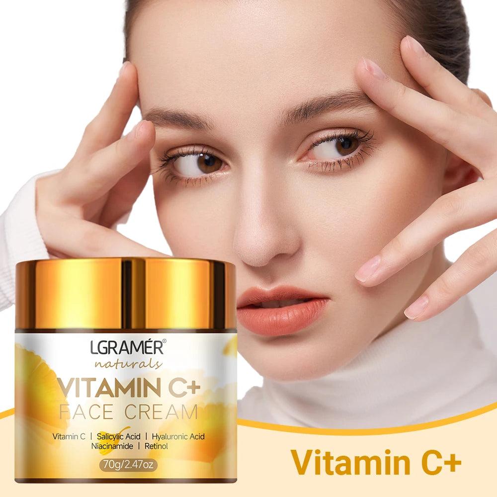 YOUNGCOME Vitamin C Retinol Face Cream – Firming & Bright Face Moisturizer Cream Qst