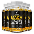 Fulimiks Maca Root Capsules – Ginseng & Ashwagandha 120ct Herbal Supplement Qst 5 BOX 60pcs Hot Sale
