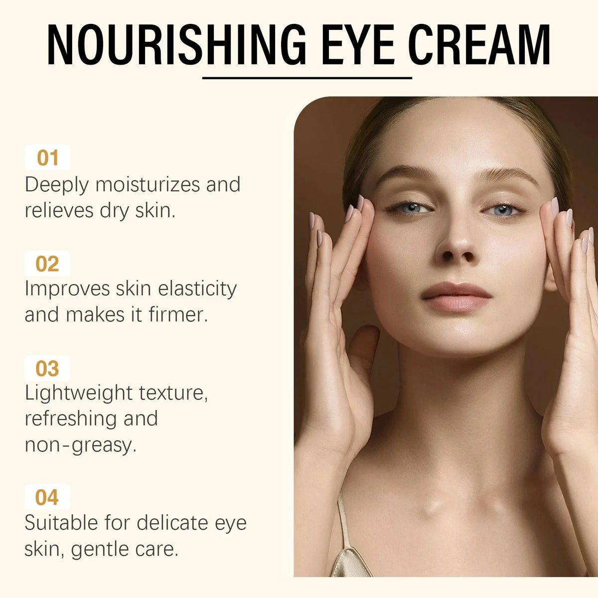 5D Peptide Eye Cream – Firming, Brightening & Smoothing Peptide Eye Cream Qme