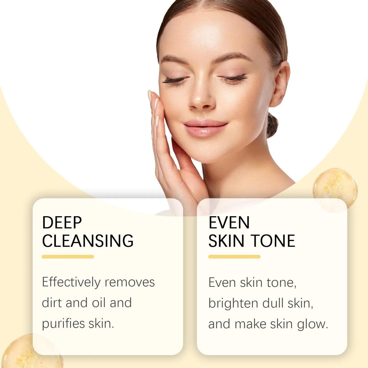 Vitamin C & Turmeric Exfoliating Facial Mask – Deep Pore Clean Exfoliating Face Mask Qst