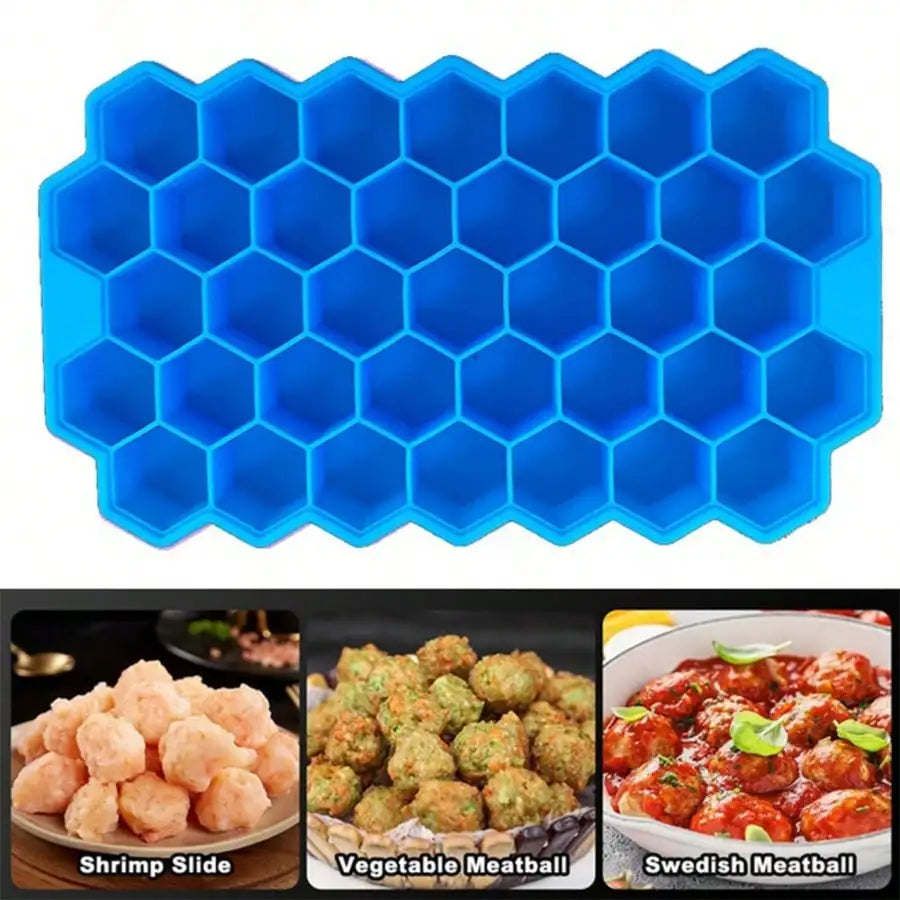 37-Grid Silicone Meatball & Rice Ball Maker Shaker Mold Meatball Shaker Mold Qme