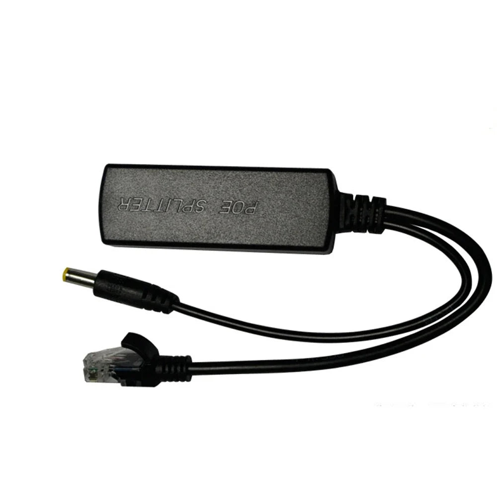 48V to 12V PoE Splitter 15W Anti-Interference Adapter Cable PoE Splitter Adapter Qme