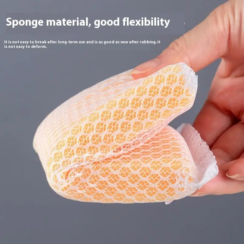 Non-Stick Dish Scouring Sponge Pads 5/10 Pack – Net Foam Dish Scouring Sponge Qst