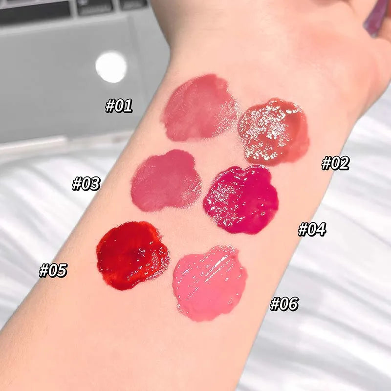 Mirror Water Light Lip Glaze – 6 Highly Pigmented Shades Lip Glaze Qme